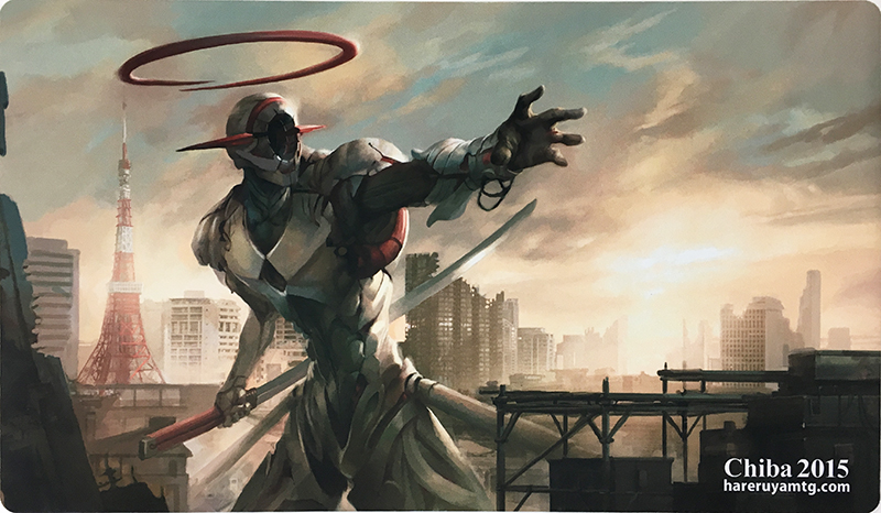 GP千葉2015 オリジナル プレイマット 《Kushiel x Tokyo》Illus. Peter Mohrbacher