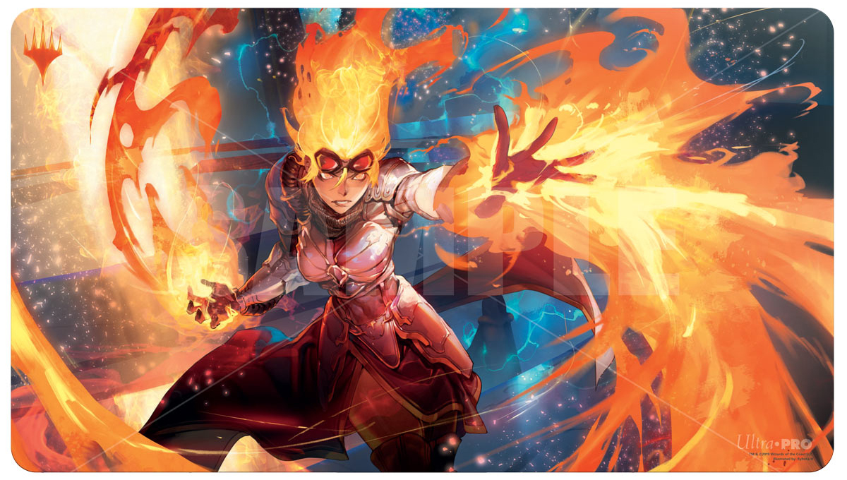 MTG GW限定ニッサプレイマット サプライ MTG マジック：ザ・ギャザリング 《復活した精霊信者