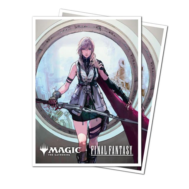 ウルトラ・プロ FINAL FANTASY APEXスリーブ 《Lightning, Army of One/シーンドライブ、ライトニング》