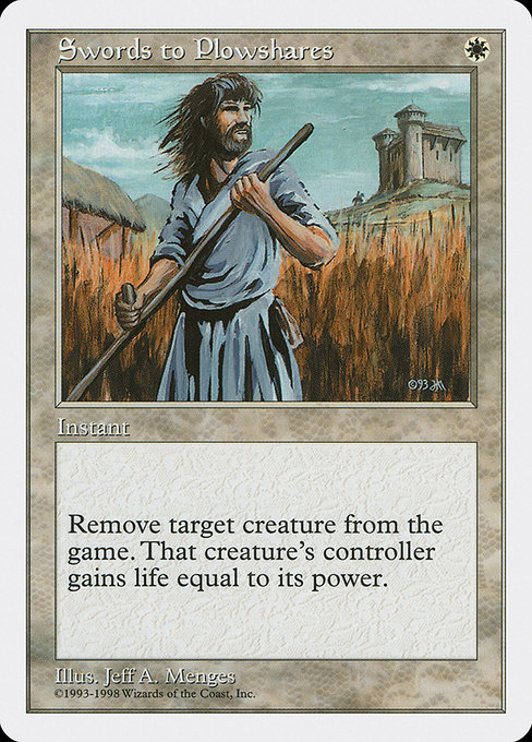 (ATH-W)Swords to Plowshares/剣を鍬に