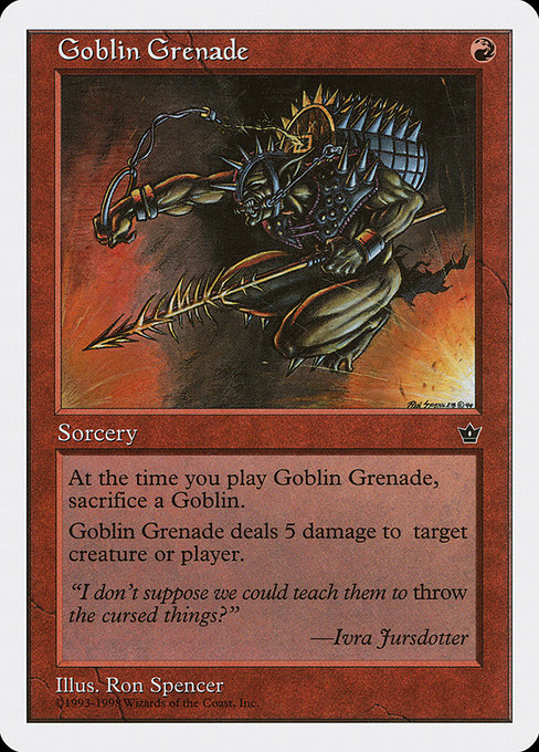 (ATH-R)Goblin Grenade/ゴブリンの手投げ弾