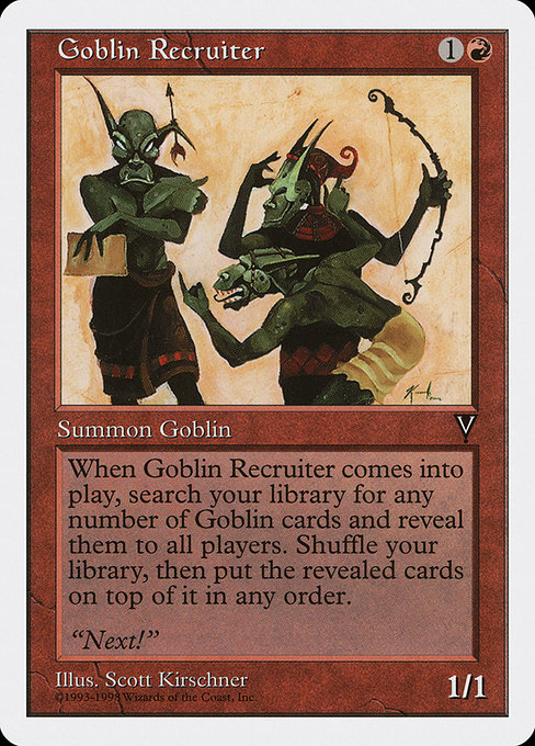 (ATH-R)Goblin Recruiter/ゴブリン徴募兵