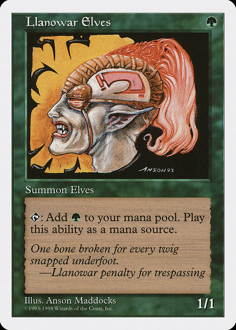 (ATH-G)Llanowar Elves/ラノワールのエルフ