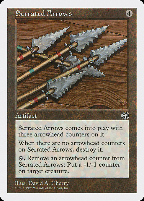(ATH-A)Serrated Arrows/鋸刃の矢