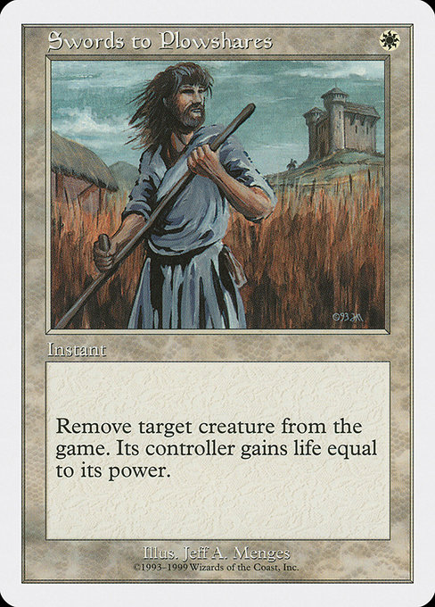 (BRB-W)Swords to Plowshares/剣を鍬に