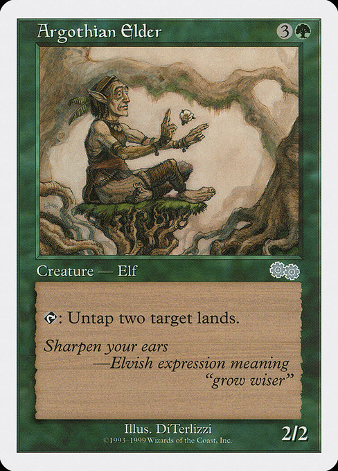 (BRB-G)Argothian Elder/アルゴスの古老