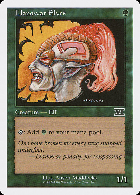 (BRB-G)Llanowar Elves/ラノワールのエルフ