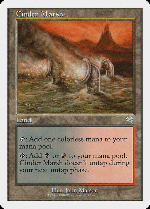 (BRB-L)Cinder Marsh/燃えがらの湿地帯