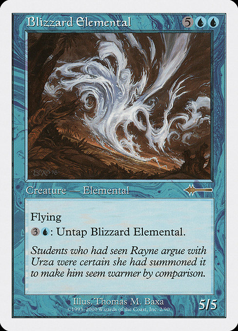 (BTD-U)Blizzard Elemental/吹雪の精霊 【No.0002】