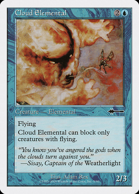 (BTD-U)Cloud Elemental/雲の精霊 【No.0005】