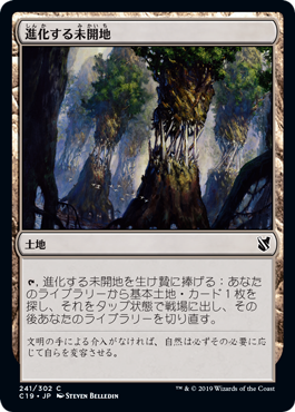 (C19-CL)Evolving Wilds/進化する未開地