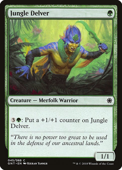 (GNT-CG)Jungle Delver/ジャングルの探査者 【No.0045】