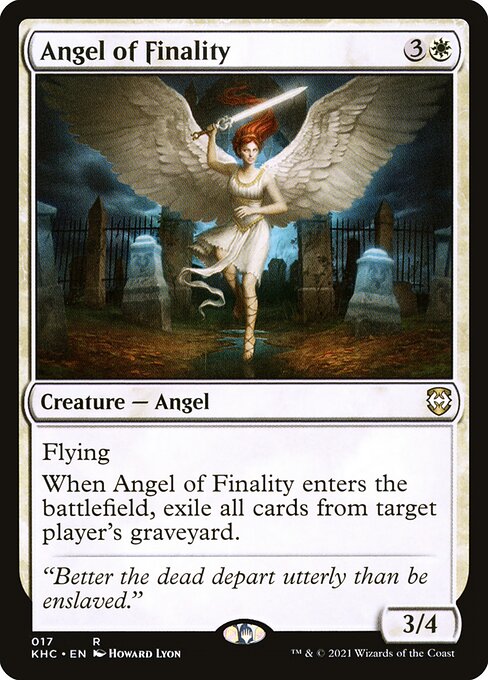 (KHC-RW)Angel of Finality/決断の天使