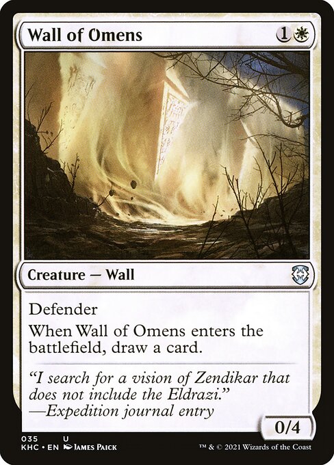 (KHC-UW)Wall of Omens/前兆の壁