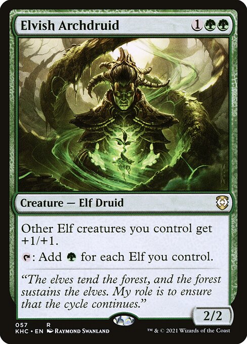 (KHC-RG)Elvish Archdruid/エルフの大ドルイド