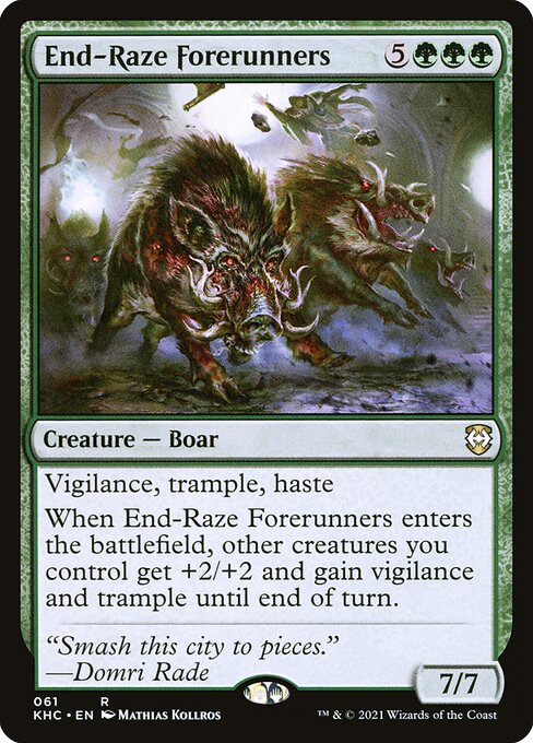 (KHC-RG)End-Raze Forerunners/終末の祟りの先陣