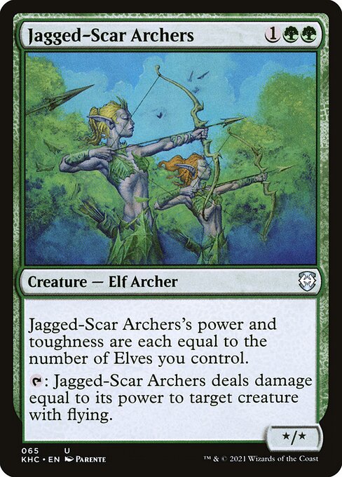 (KHC-UG)Jagged-Scar Archers/鋸歯傷の射手