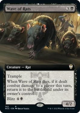 【拡張アート】(NCC-RB)Wave of Rats/押し寄せるネズミ