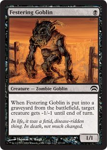 (PC1-CB)Festering Goblin/ただれたゴブリン
