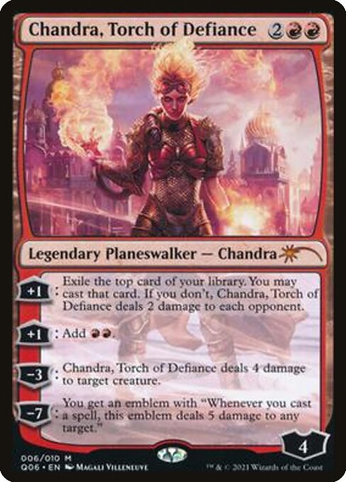 (Q06-MR)Chandra, Torch of Defiance/反逆の先導者、チャンドラ