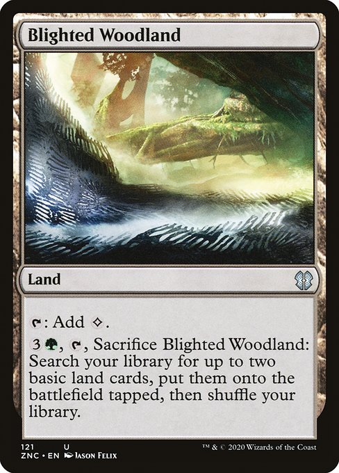 (ZNC-UA)Blighted Woodland/荒廃した森林 【No.0121】