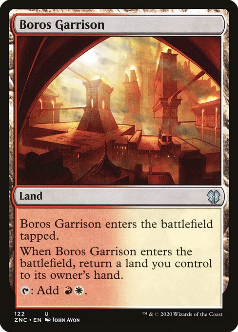 (ZNC-UL)Boros Garrison/ボロスの駐屯地 【No.0122】