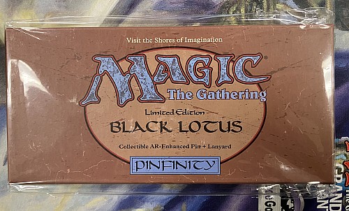 Magic: The Gathering/Pinfinity Black Lotus 30th Anniversary Pin and Lanyard