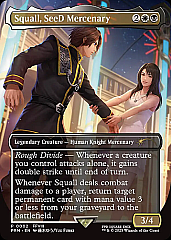 SeeDの傭兵、スコール　古代魔法「アルテマ」　プロモカード　2枚セット SeeDの傭兵、スコール 古代魔法「アルテマ」 プロモカード 2枚