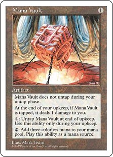 (5ED-RA)Mana Vault/魔力の櫃